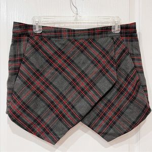 LF Parisian Collection Plaid Skort
